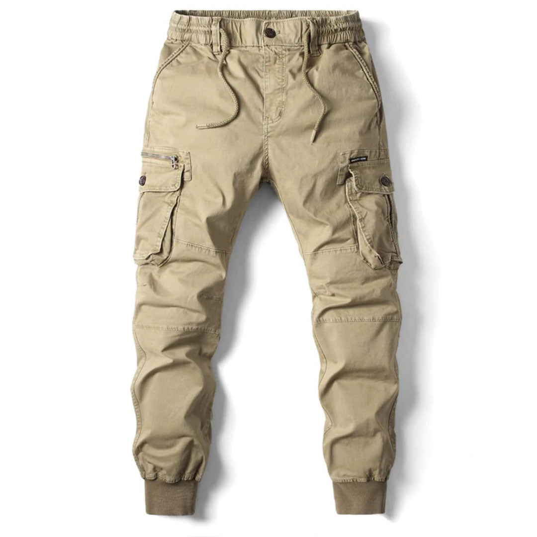 Carl| Pantaloni Cargo Jogger da Uomo Vita Elastica Tasche 2