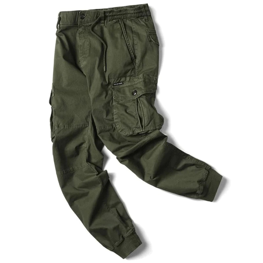 Carl| Pantaloni Cargo Jogger da Uomo Vita Elastica Tasche 4