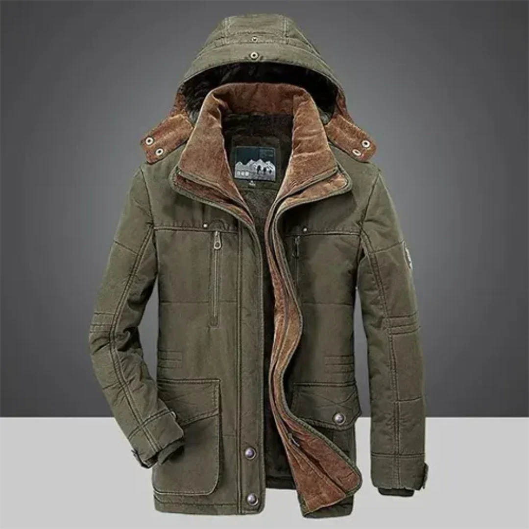 Giacca Invernale Uomo Lunga Calda