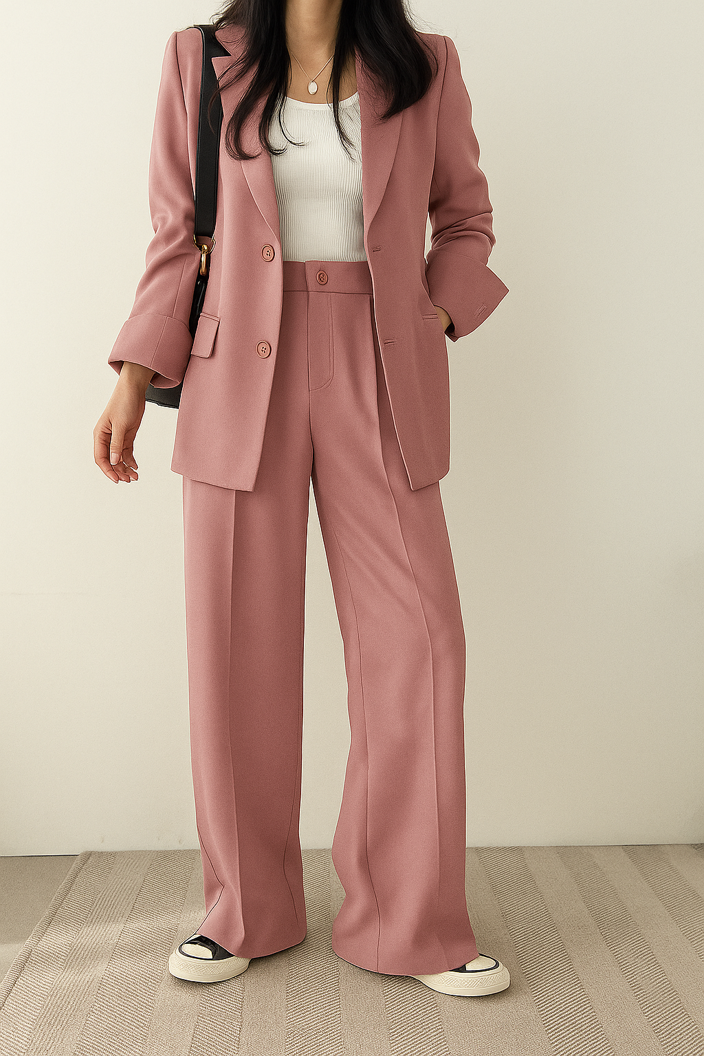 Completo Donna Blazer e Pantaloni Coordinati Elegante - Brentozzi