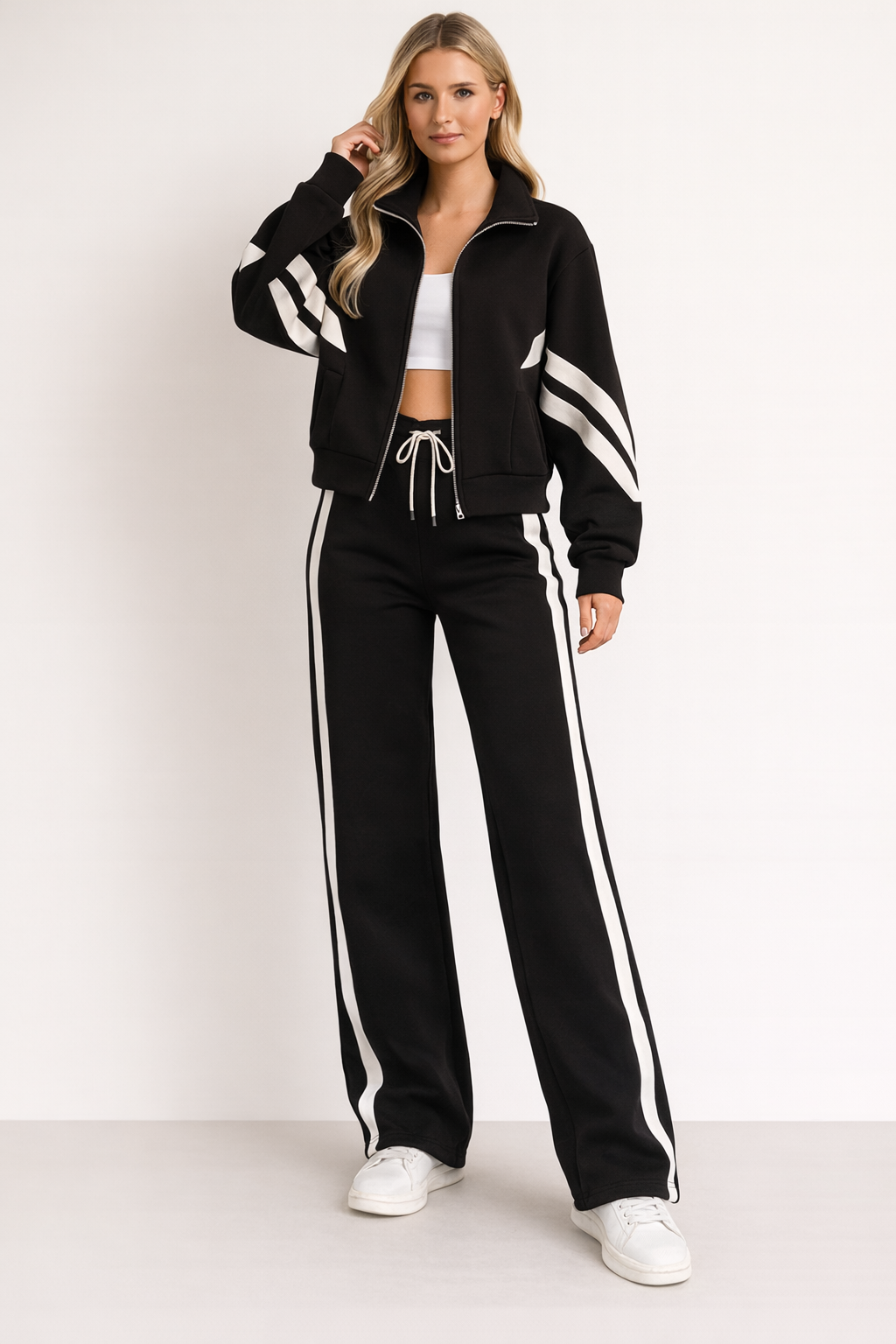 Completo Sportivo Donna Due Pezzi e Pantaloni