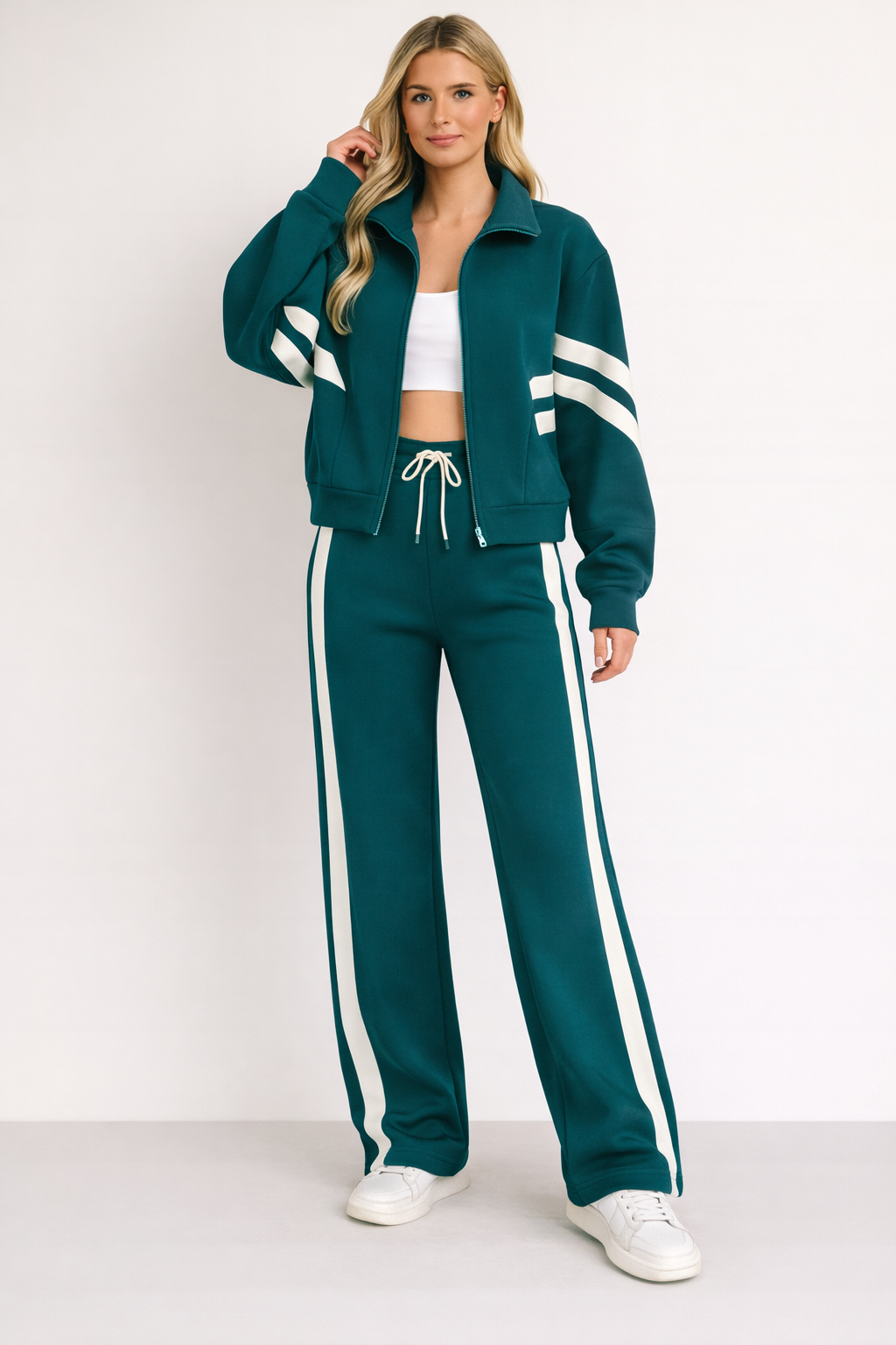 Completo Sportivo Donna Due Pezzi e Pantaloni