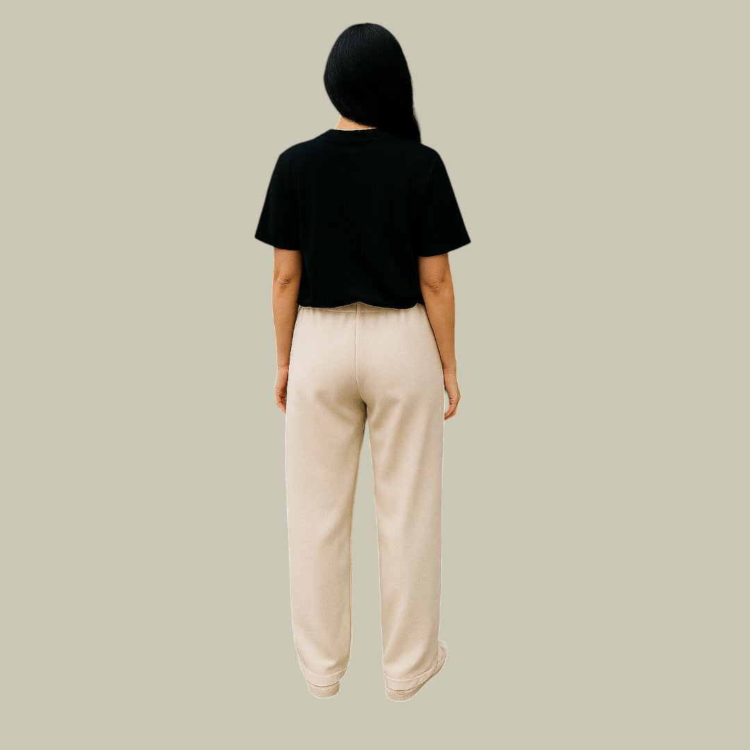 Pantaloni Donna in Maglia Vestibilità Comoda