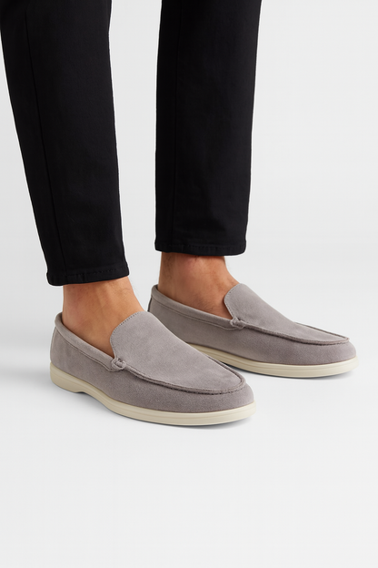 Scarpe Uomo Basse Pelle con Tomaia Aperta