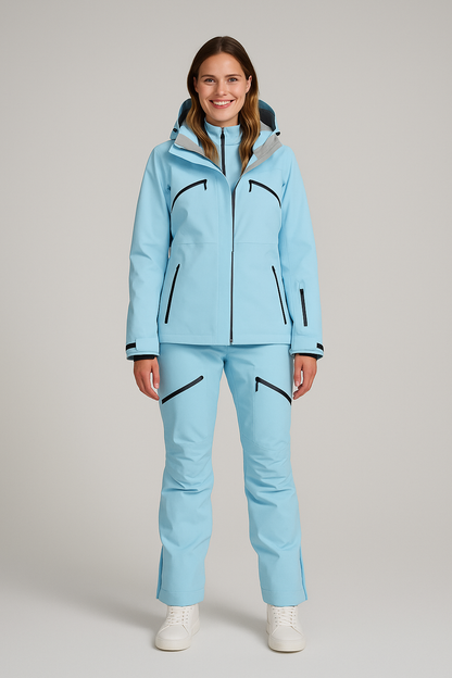 Tuta Sci Unisex Due Pezzi Giacca Pantaloni - Brentozzi