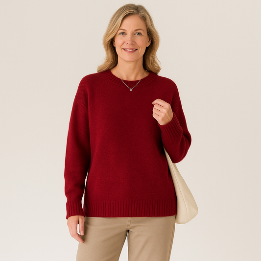 Maglione Donna Maniche Lunghe Vestibilità Ampia - Brentozzi