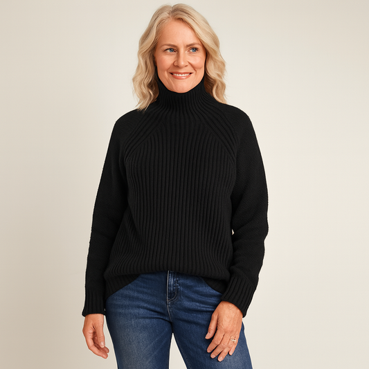 Maglione Donna in Maglia Casual e Morbido Vestibilità Comoda - Brentozzi