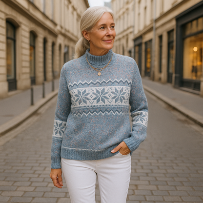 Maglione Invernale Donna Caldo Manica Lunga Comodo