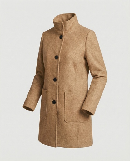 Cappotto Corto Donna Elegante