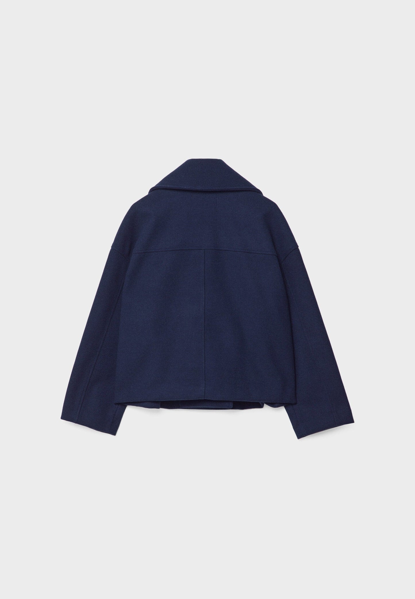 Cappotto Corto Donna Doppio Petto Stile Elegante