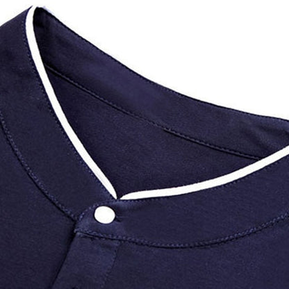 Maglione Uomo Casual in Maglia Collo Basso Classico