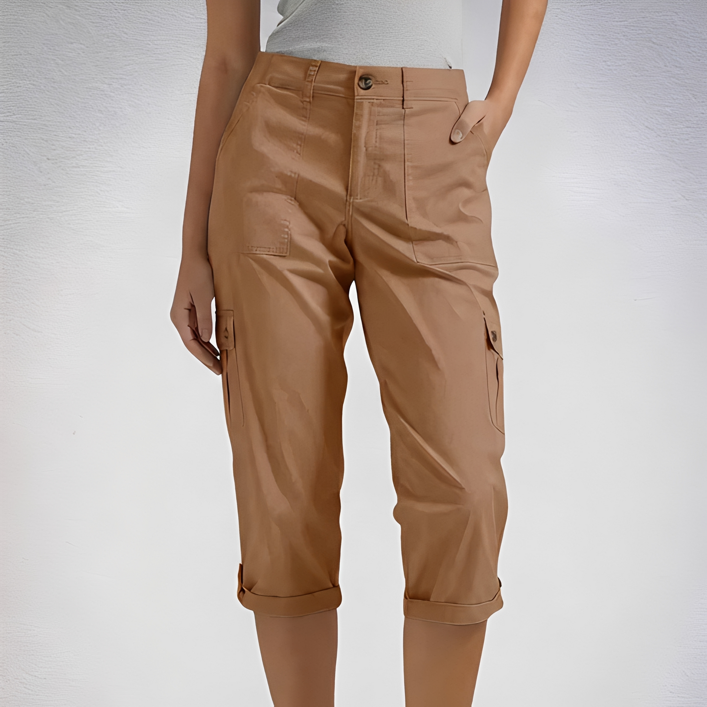Pantaloni Donna Moderni Taglio Largo