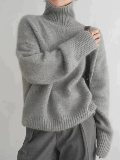 Maglione Dolcevita Donna Vestibilità Regolare