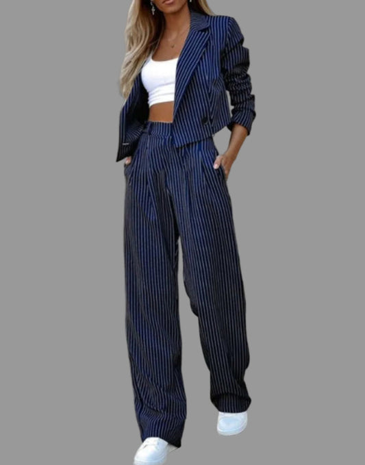 Completo Donna Elegante Tessuto Leggero Taglio Classico - Vesarelli