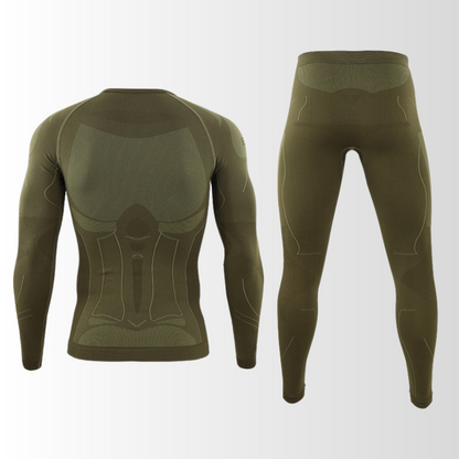 Set Intimo Tecnico Uomo Traspirante Vestibilità Ergonomica