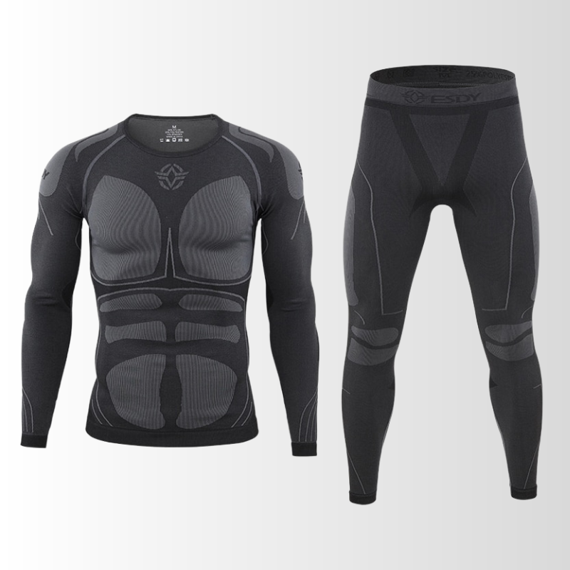 Set Intimo Tecnico Uomo Traspirante Vestibilità Ergonomica - Brentozzi