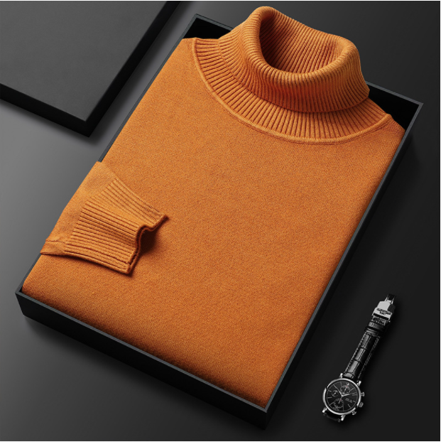 Maglione Uomo Dolcevita Caldo