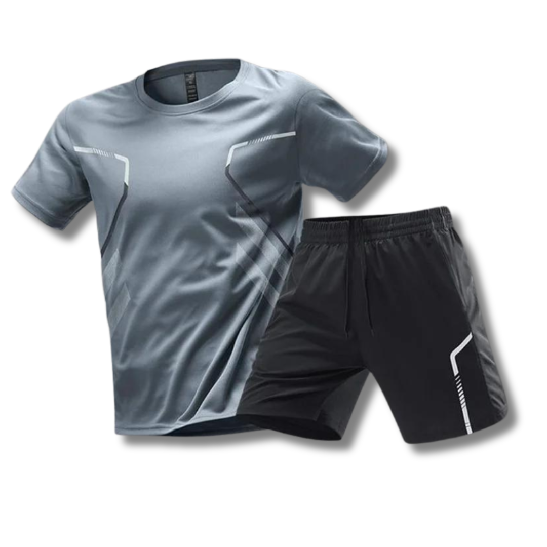 Completo Sportivo Uomo Maglia e Pantaloncini Corti