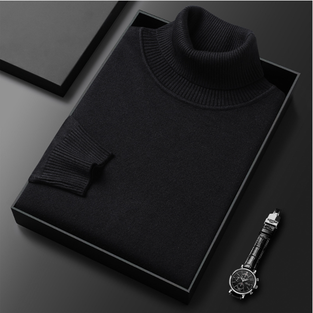 Maglione Uomo Dolcevita Caldo