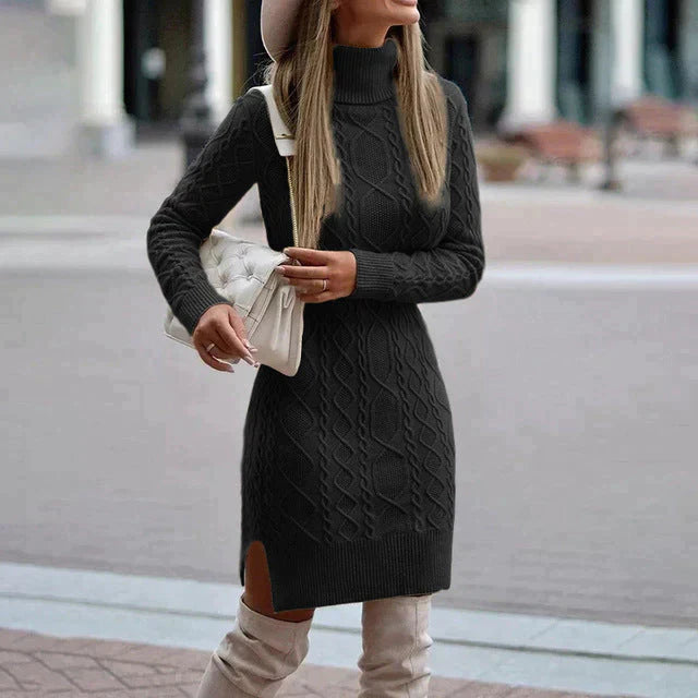Abito Invernale Donna Maglia Calda Comfortabile Classico