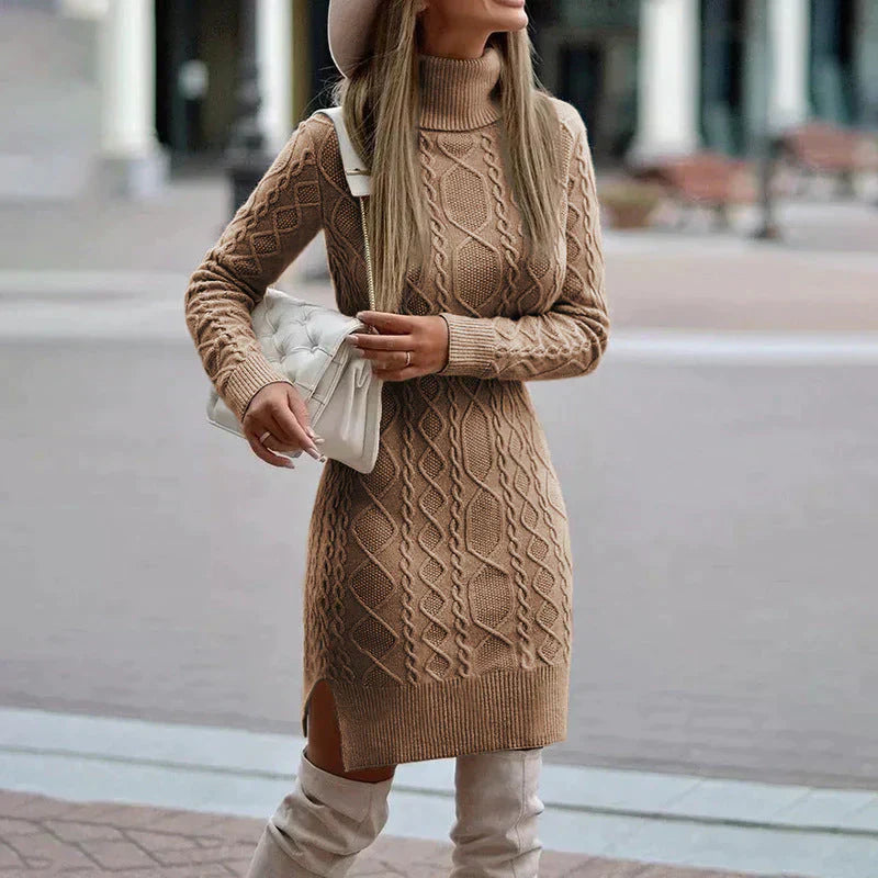 Abito Invernale Donna Maglia Calda Comfortabile Classico - Brentozzi