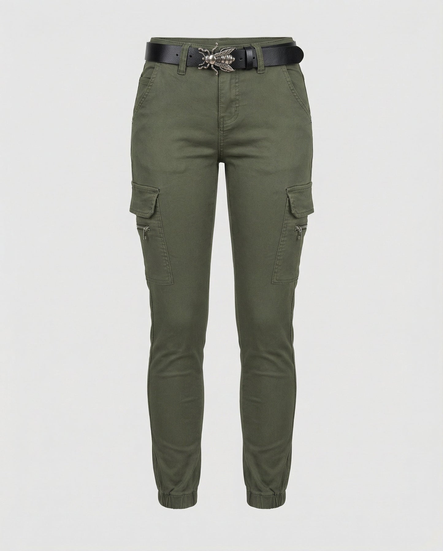 Jeans Cargo Donna Comfort Vestibilità Regolare