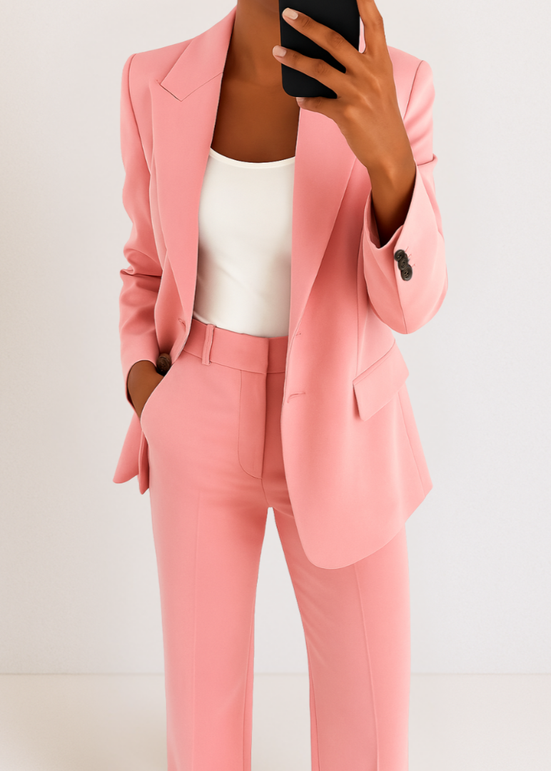 Completo Donna Due Pezzi e Pantaloni Regular Fit
