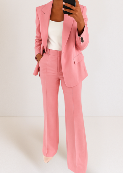 Completo Donna Due Pezzi e Pantaloni Regular Fit