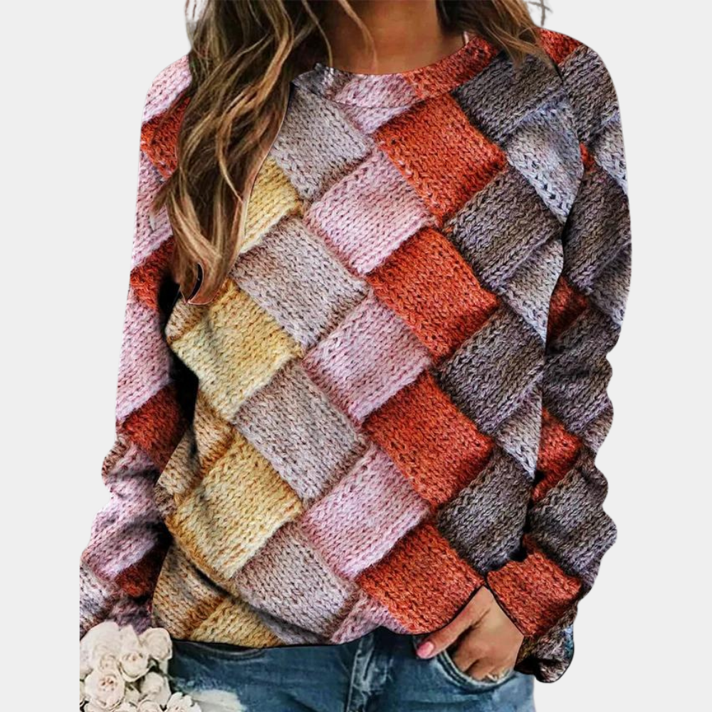 Maglione Donna Estivo in Maglia Leggera Regular Fit