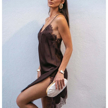 Daphne | Abito Sottoveste Donna con Pizzo 1