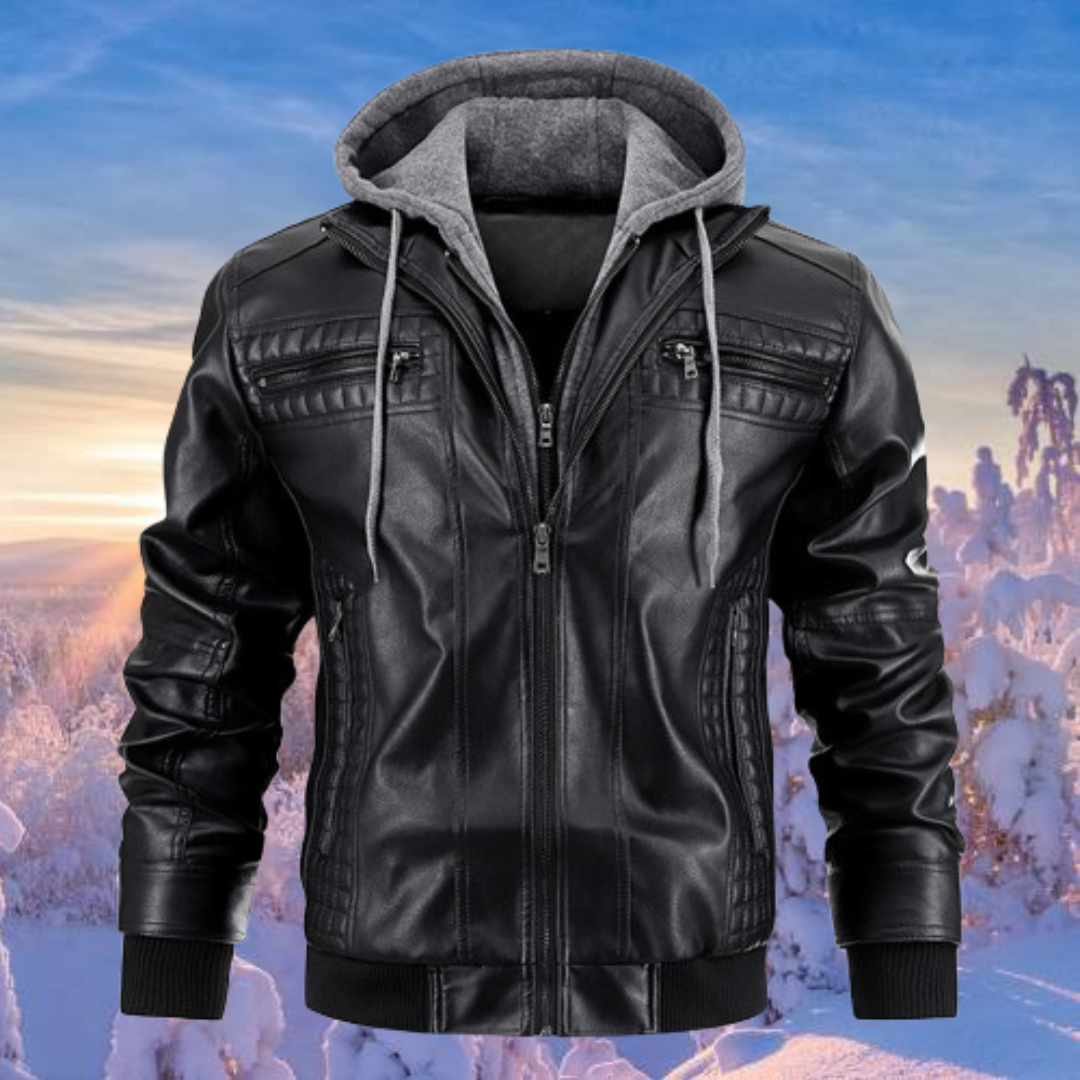 Giacca Invernale Uomo Elegante Vestibilità Classica