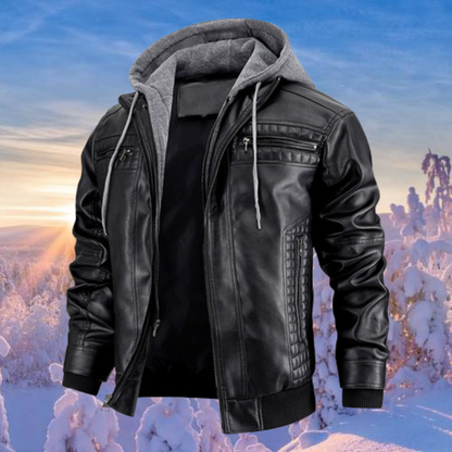 Giacca Invernale Uomo Elegante Vestibilità Classica