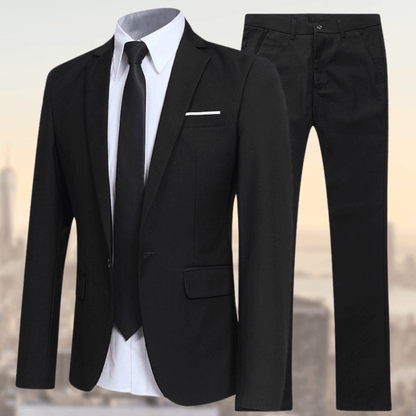Completo Uomo Due Pezzi Giacca e Pantaloni Regular Fit