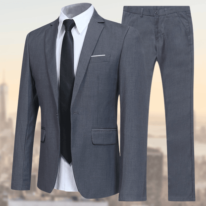 Completo Uomo Due Pezzi Giacca e Pantaloni Regular Fit