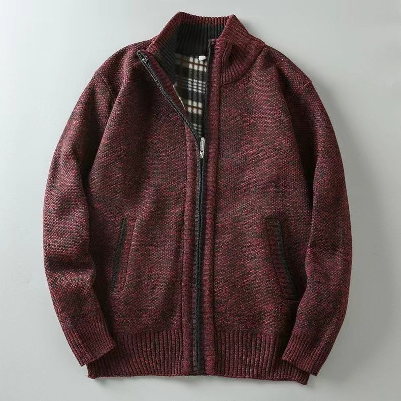 Maglione Uomo in Maglia Morbida Caldo Design Classico