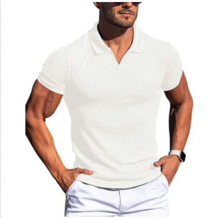 Polo Uomo in Maglia Costina Vestibilità Slim - Brentozzi
