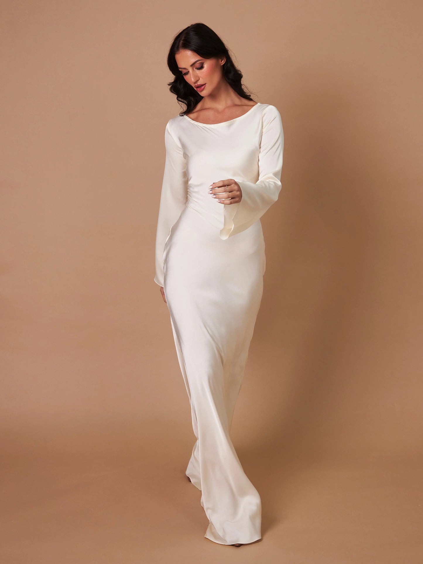 Abito Maxi Donna Stile Sirena Cerimonia