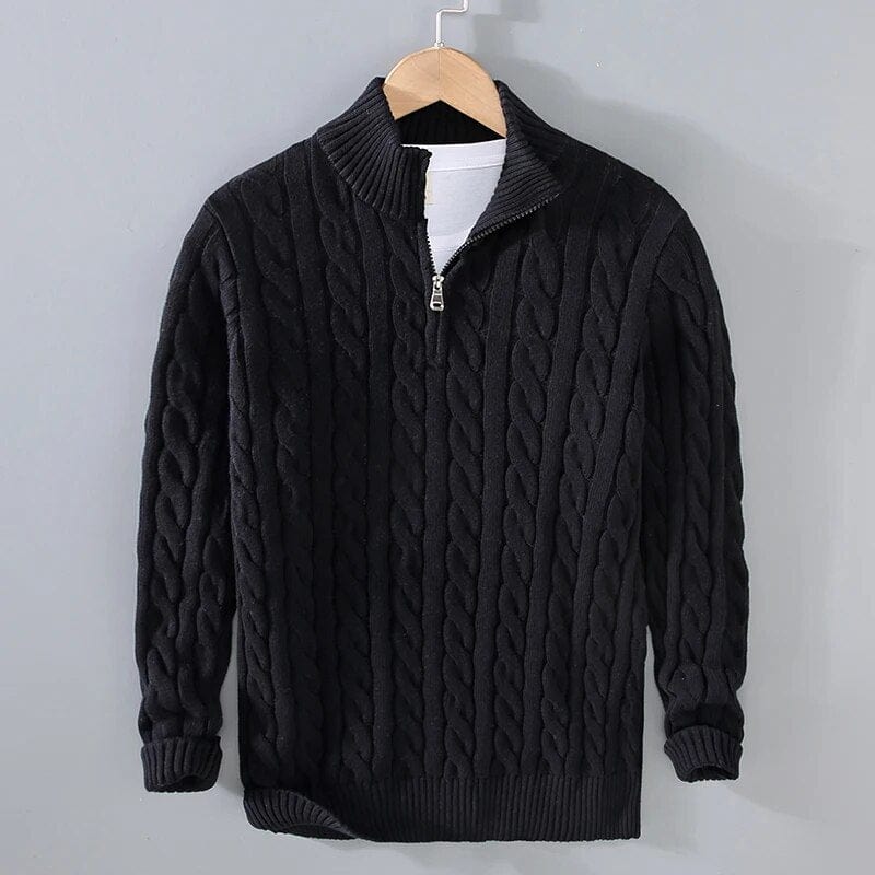 Maglione Uomo in Cotone Casual Moderno Primavera Autunno