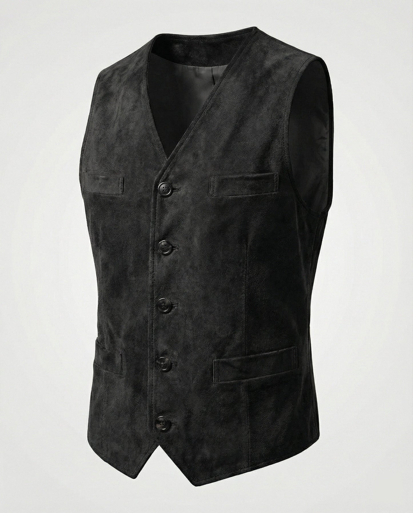 Gilet Uomo Stile Classico Vestibilità Regolare