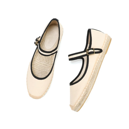 Scarpe Basse Donna Espadrillas Tela Casual - Vesarelli