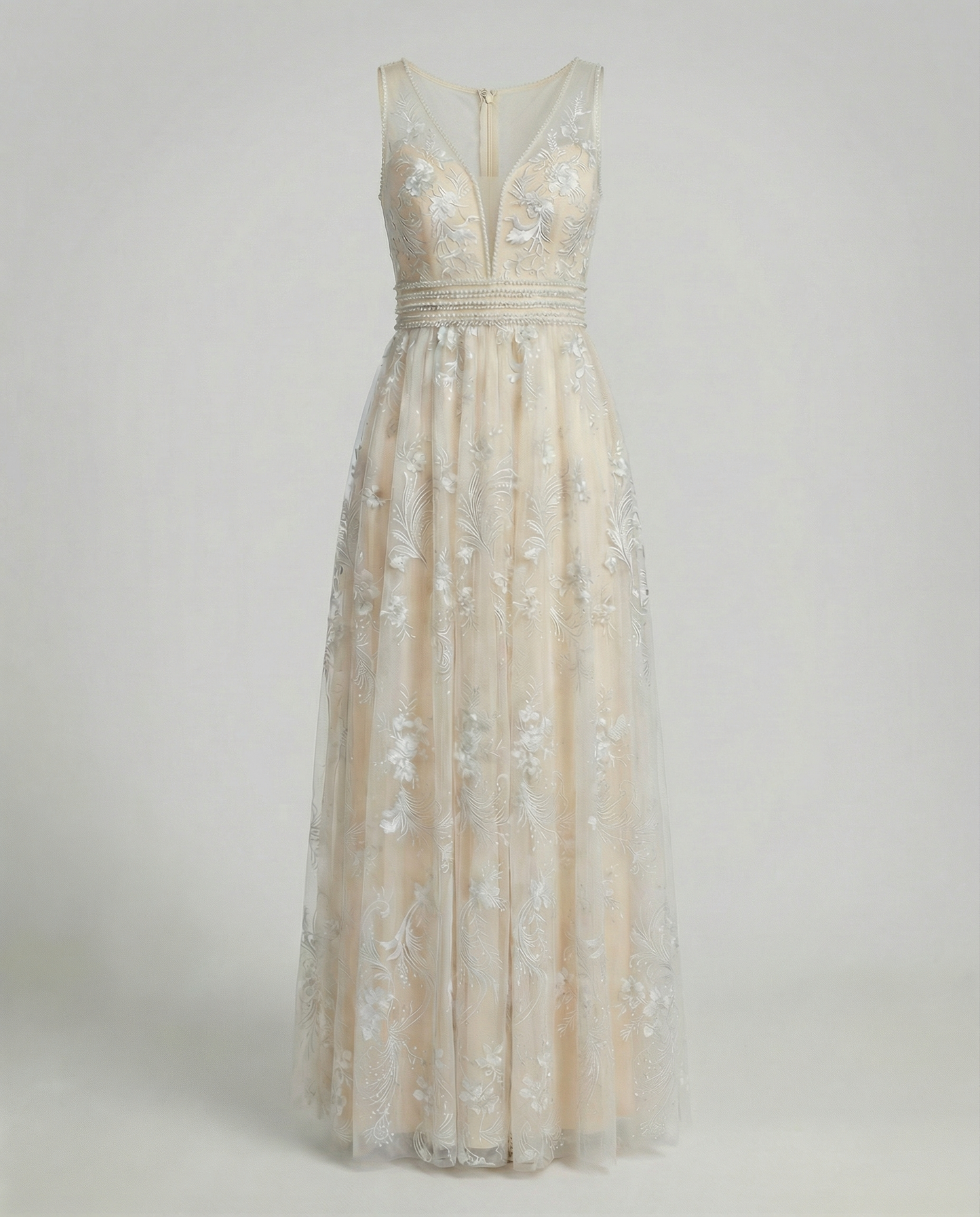 Abito Donna in Mesh Elegante Vestibilità Slim