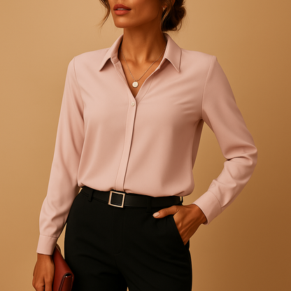 Camicia Donna Design Semplice Casual