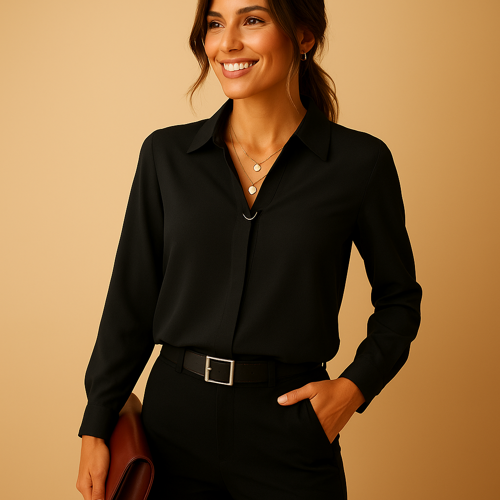Camicia Donna Design Semplice Casual - Brentozzi