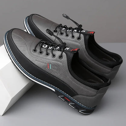 Sneaker Uomo Casual con Chiusura a Lacci