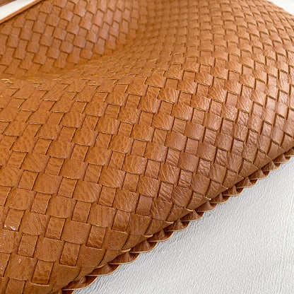 Elegante borsa a tracolla intrecciata da donna, materiale resistente 3