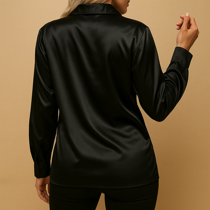 Elegante camicetta dal design senza tempo per donna | Annelies 3