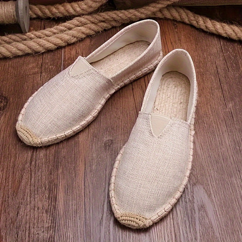 Elena | Donna Espadrillas Slip-On Piatta Tomaia Tessuta 1