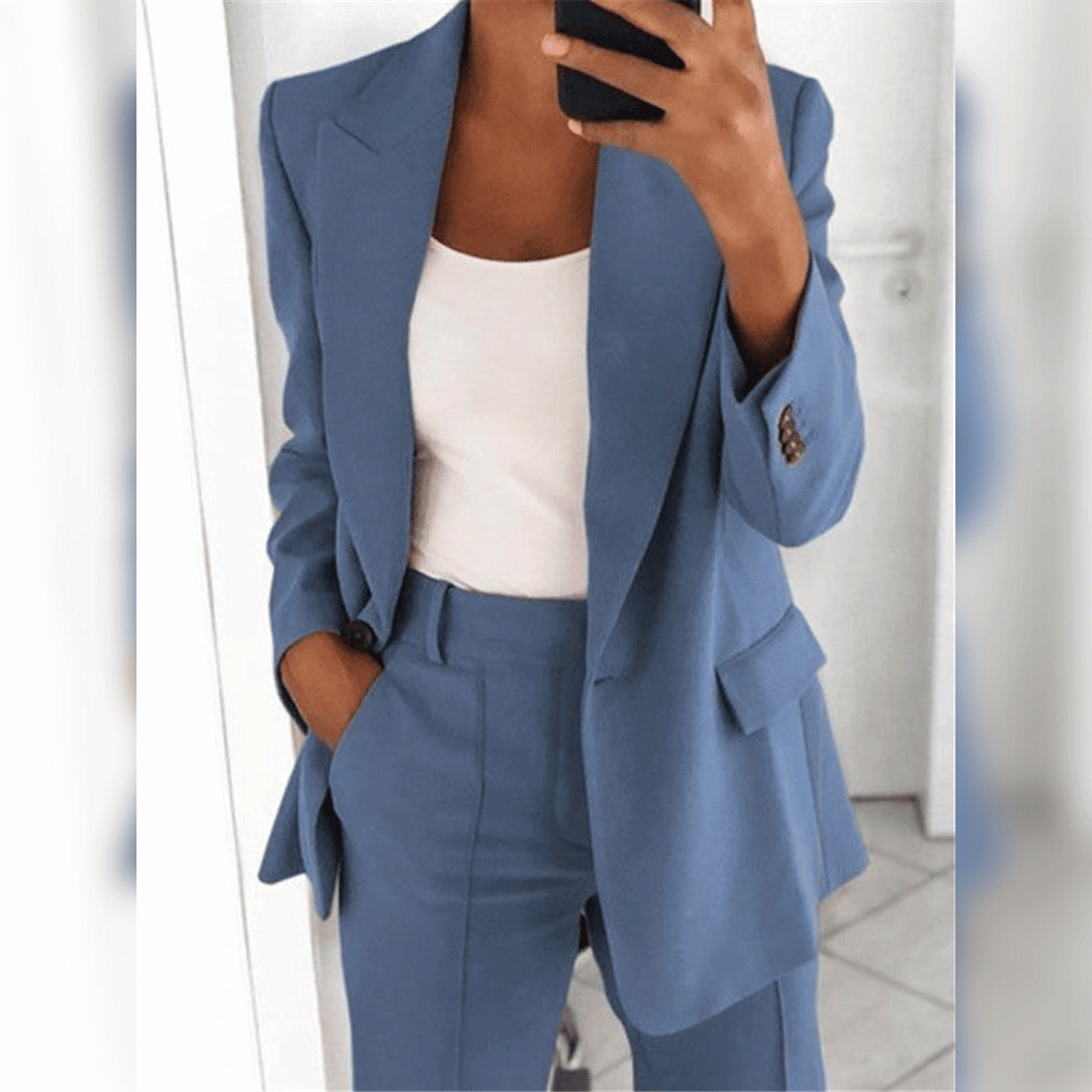 Completo Donna Due Pezzi Taglio Dritto