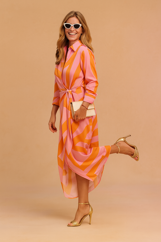 Completo Donna Due Pezzi Avvolgente Elegante - Vesarelli