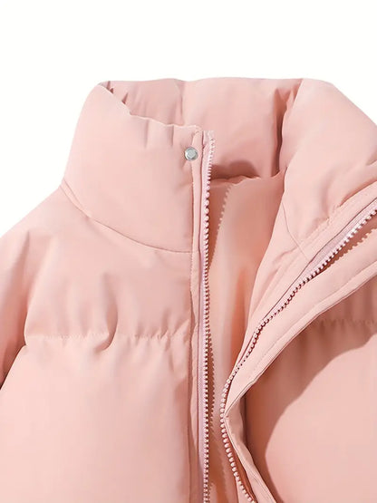 Giacca Invernale Imbottita Unisex con Cappuccio Calda Stile